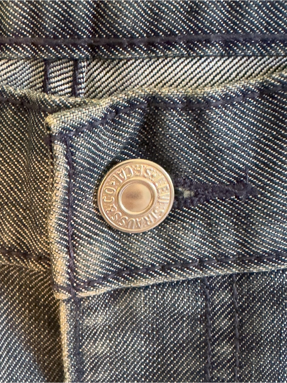 Levi's 514 Men's Straight Jeans - Indigo Blue - Picture 7 of 8